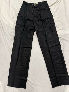 Eddie Bauer Women’s Linen Black Dress Pants - Straight Leg size 6